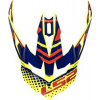LS2 Helmets LS2 MX470 PEAK BOMBER YELLOW BLUE RED