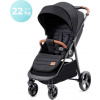 Športový kočík Kinderkraft Grande Plus Black