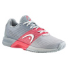 HEAD Revolt Pro 4.0 Clay Women Grey/Coral (37)