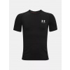 Detské kompresné tričko Under Armour SS - čierne