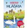 Sametová samolepková knížka Mláďata - autor neuvedený