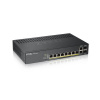 Zyxel GS1920-8HPV2 Riadený Gigabit Ethernet (10/100/1000) Podpora napájania cez Ethernet (PoE) Čierna (GS1920-8HPV2-EU0101F)