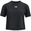 Under Armour CROP SPORTSTYLE LOGO SS Black 11 - 12 Years (L)
