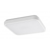 Rabalux Biele stropné LED svietidlo Lowar s pohybovým čidlom hranaté 285x285mm 18W IP44 s DO Farba svetla: Teplá biela 77137