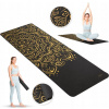 PODLOŽKA NA CVIČENIE JOGY PILATES KARIMATKA MANDALA 0,5 CM QUEENFIT