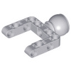 92910 Light Bluish Gray Technic Steering Ball Joint Large with C-Shape Frame (Světle modrošedý kulový kloub řízení Technic velký s otočným rámem ve tvaru C)