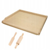 DOSKA NA CESTO DREVENÁ VEĽKÁ 70X50 CM JEDNOSTRANNÁ XXL + LOPATKA