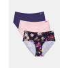 Under Armour Dámske nohavičky Ua Pure Stretch Noshow Hipster-Print - Ružová MD