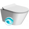 GSI KUBE X závesná WC misa, Swirlflush, 36x50cm, biela dual-mat SPH 941609