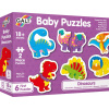 GALT Baby puzzle Dinosaury 6x2 dieliky