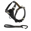 Postroj pre psa do auta Kurgo, Tru-Fit Enhanced Strenght, bezpečnostný s autopásom-black-L