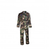 Kombinéza detská letecká Mil-Tec US s nášivkami - woodland, L