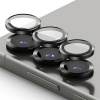 Ringke Camera Lens Frame Glass ochranné sklo objektívu pre Samsung Galaxy S25 – Čierne KF2344060