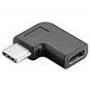 PremiumCord PremiumCord Adaptér USB 3.1 konektor C/male - C/female zahnutý 90°