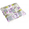 BELLATEX Adela Sedák 41/243 prešívaný 40 × 40 cm patchwork lila