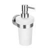 Sapho X-STEEL dávkovač tekutého mydla 250ml, brúsená nerez SPH XS101