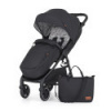 PETITE&MARS Kočík športový Royal3 Black Perfect Black