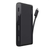 Belkin USB-C 4-Port Mini Hub - Black