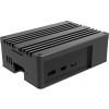 AKASA case Pi-5 Pro, pro Raspberry Pi 5, hliník, černá A-RA13-M2B