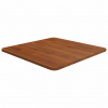 vidaXL Štvorcová stolová doska tmavohnedá 50x50x1,5 cm ošetrený dub - Hnedá - 174135-108393