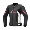 bunda STELLA GP PLUS 4, ALPINESTARS (černá/bílá/růžová, vel. 44)