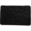 MSV Kúpeľňová predložka Pebbles 40 × 60 cm čierna