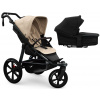 TFK ProA 2v1 Sand Combi carrycot + Seat unit Hlboká vanička Black