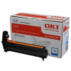 OKI C610 (44315107), originálný valec, azúrový
