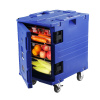 Vevor Izolovaný prepravník na gastronádoby 82 Qt, predné plnenie, kolieska SPBWXL90-C90L781AV0