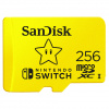 SanDisk Nintendo Switch - Paměťová karta flash - 256 GB - Video Class V30 / UHS-I U3 - microSDXC UH SDSQXAO-256G-GNCZN