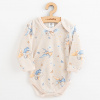 Dojčenské bavlnené body s dlhým rukávom New Baby Víla, 86 (12-18m)