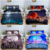 Perina, paplón - Galaxy Quilt Cover Set Sada pokrývka (Galaxy Quilt Cover Set Sada pokrývka)