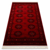 Dywany Łuszczów ORIENT 6871 koberec bordová / čierna Rám, klasický, ornament, so strapcami 150x230 cm