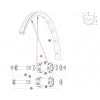 Drôt MAVIC KIT 1 FT/RR XA PRO 27,5'' BUTT ALU SPOK 275mm (V2385501)