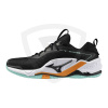 Mizuno WAVE STEALTH NEO 2 Black-Tangelo-Ice Green UK 12 / US 13 / EUR 47 / CM 31