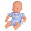 Bábika Mini Calin Blue Corolle s modrými očami a v modrých vzorovaných šatočkách 20 cm od 18 mes