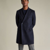Charles Tyrwhitt Pure Wool Double Breasted Overcoat - 56