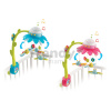 Kolotoč nad postieľku s motýlikmi Flower Cotoons Smoby 110110 ružový/modrý