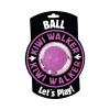 Hračka pre psov Kiwi Walker loptička z TPR peny 9 cm ružová