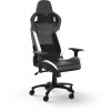 Herné stoličky Corsair T1 RACE (2023) Leatherette Black and White (CF-9010060-WW)