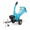 Benzínový drvič 9000 W 120 mm - násypka 580 x 460 x 890 mm