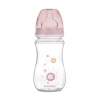Canpol babies Antikolíková fľaša, EasyStart, NEWBORN BABY, 240 ml - ružová