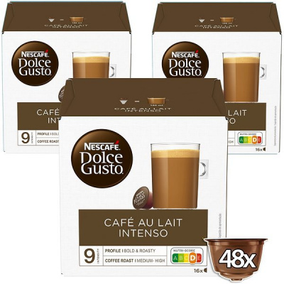 Nescafé Dolce Gusto Café Au Lait Intenso 3 x 16 ks