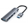 USB Hub C-TECH UHB-U3-AL (UHB-U3-AL)
