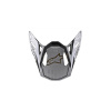 ALPINESTARS šilt pre prilby SUPERTECH S-M10 ALLOY, ALPINESTARS (stříbrná/černá/zlatá metalická, verzia ECE 22.05)