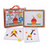 Magnetická tabuľka s obrázkami v kufríku Tvary Melissa & Doug