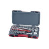 Gola sada 1/2” hlavíc, kombi, hlavica mm/AF, račňa, príslušenstvo Teng Tools 178020103
