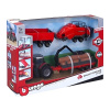 Bburago Bburago Massey Ferguson 8740S s doplňky (dárkové balení)