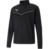 Puma | teamRISE 1 4 Zip Top Jr | čierna| XXS(111-116cm)