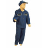 Kostým pre chlapca- Policajný outfit Uniform Police Masguise110-116 (Józef Pastuszek Burgundsko 5-6 rokov G42496)